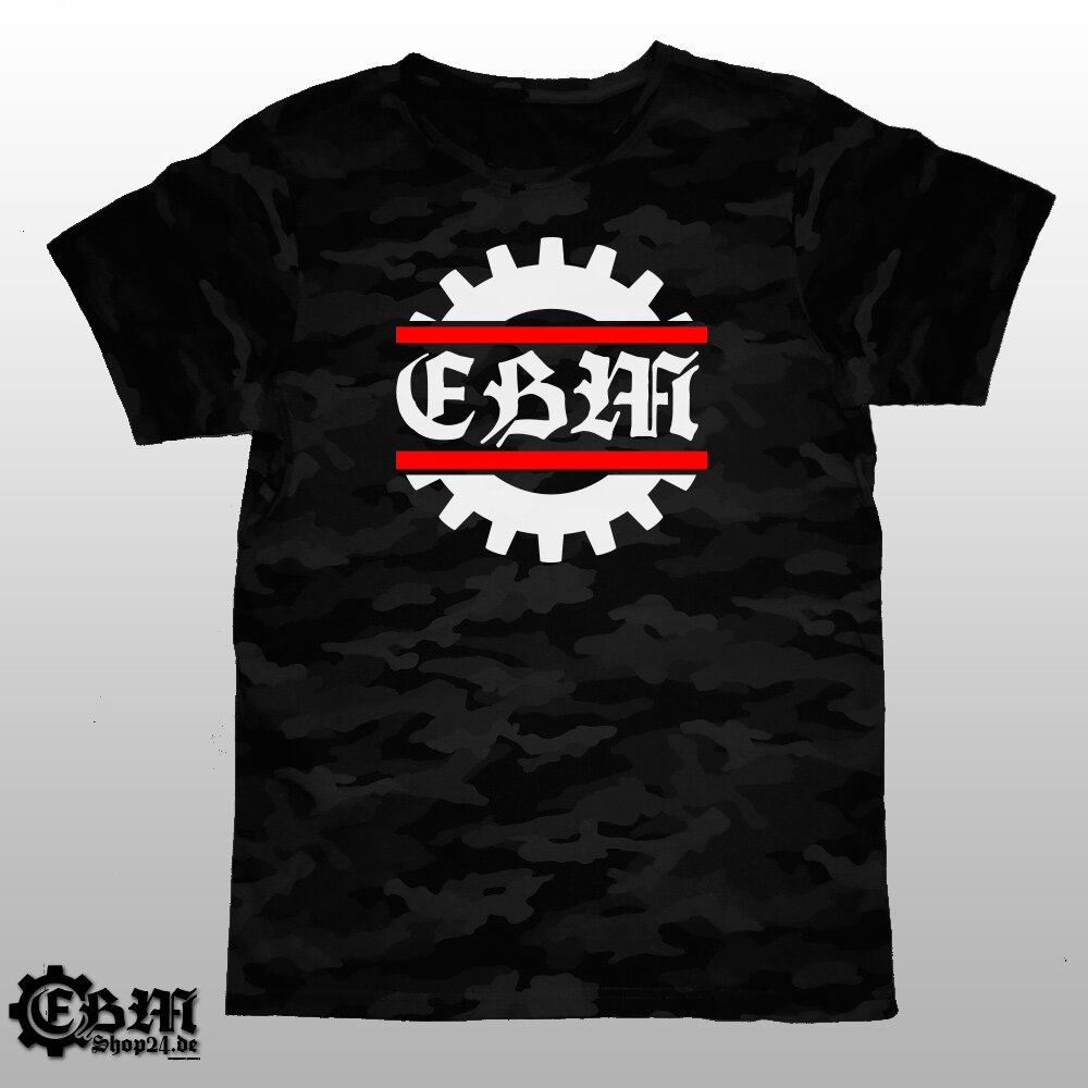EBM - Isolated Gear - CAMO - T-Shirt