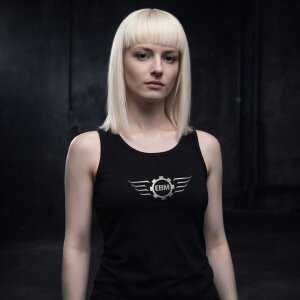 Girlie Tank - EBM-Wings Silber XXL