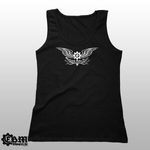 Girlie Tank - EBM - Eagle Wings - Silber