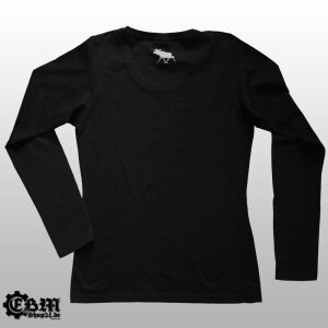 Girlie Longsleeve - Old School EBM Sweden Silver