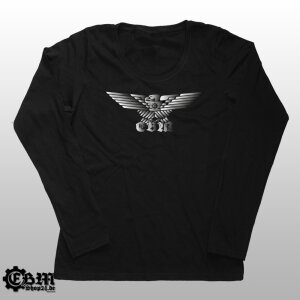 Girlie Longsleeve - EBM - Eagle - Silver