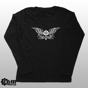 Girlie Longsleeve - EBM - Eagle Wings - Silver