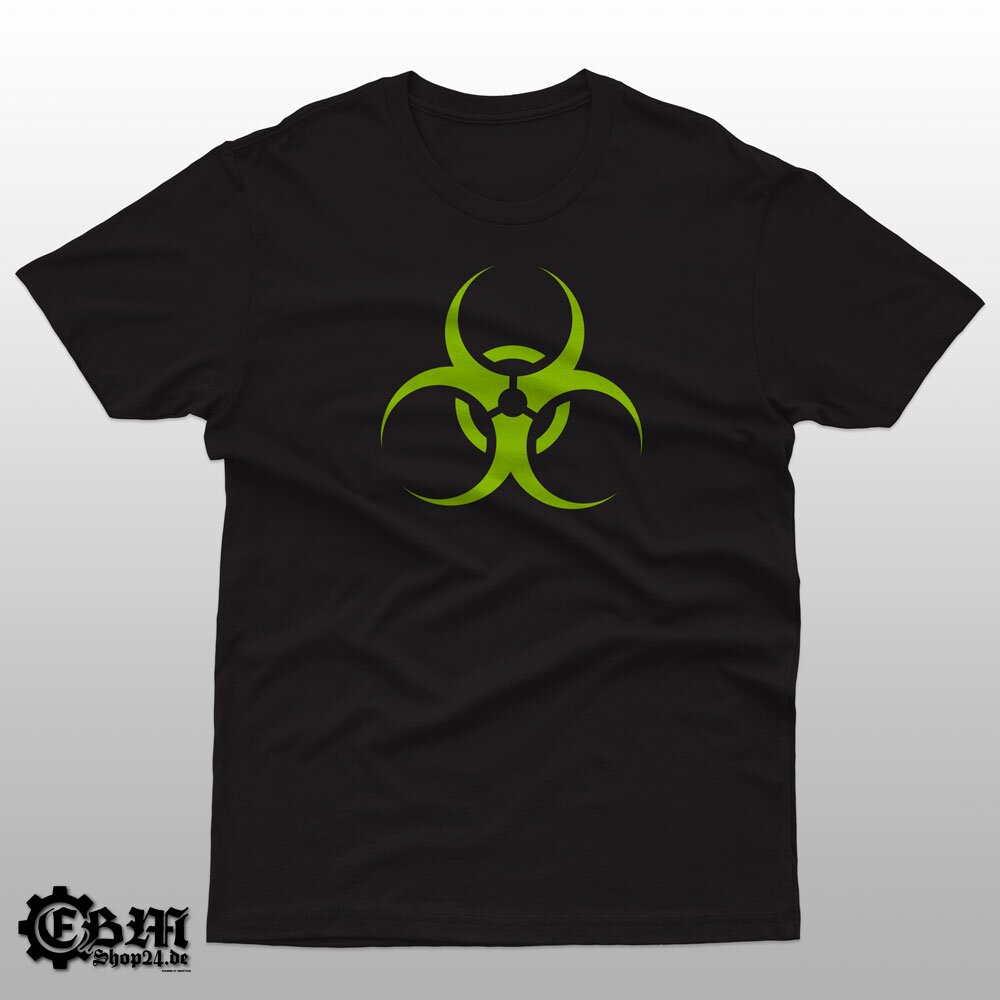 Biohazard T Shirt EBMShop24 Shop for EBM and Industrial