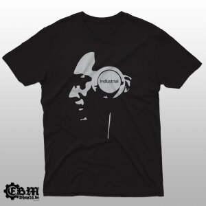 Industrial Hear Silver -T-Shirt XL