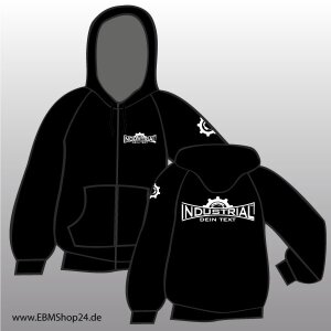 Kopie von Hooded - Zipper -  EBM IS OUR LIFE