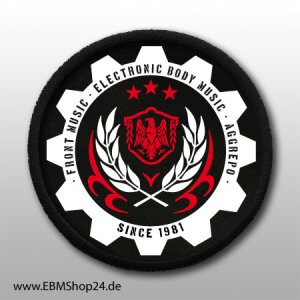 Patch EBM SINCE 1981 sew on & iron on