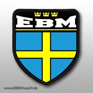Aufnäher EBM-Schweden nur aufnähen