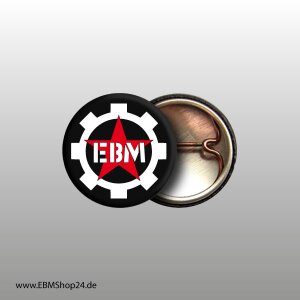 Button 100 % EBM Weiß