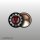 Button EBM SINCE 1981 Silber