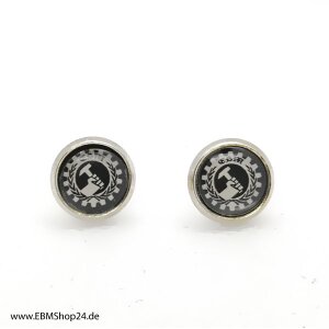 Studs - EBM - Wings II - Silver