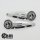 hair slides - EBM - Wings II - Silver