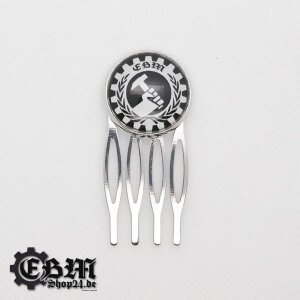 hair slide - EBM - Wings II - Silver