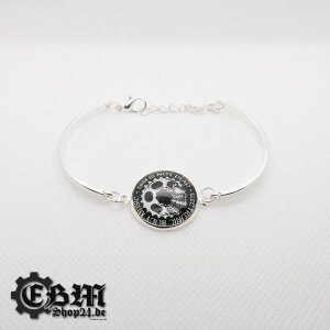 Armband - EBM IS NOT DEAD - Silber