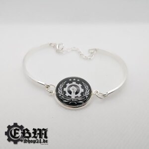 Armband - EBM Clenched Hand - Silber