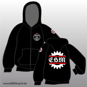 Hooded - Zipper -  EBM - Isolated Gear