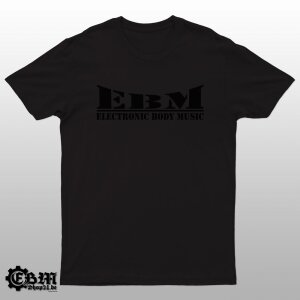 EBM - T-Shirt Blank in Black