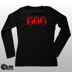 Girlie Longsleeve - Gothic - 666