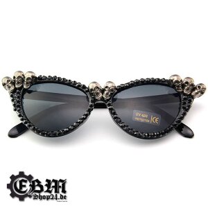 Sonnenbrille Skull Cat Eye