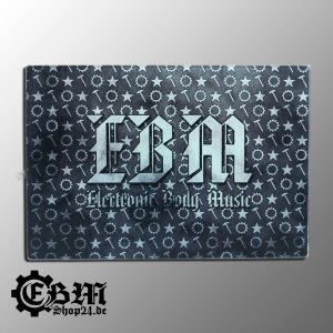 EBM - Glass Cutting Board - Three Symbols