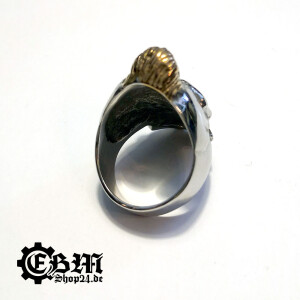 Flattop Skull - Ring Sitz 12 = Ø 23mm