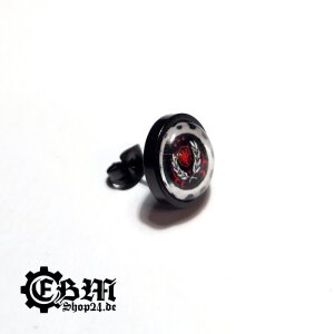 Ohrstecker - EBM SINCE 1981 - Edelstahl Black