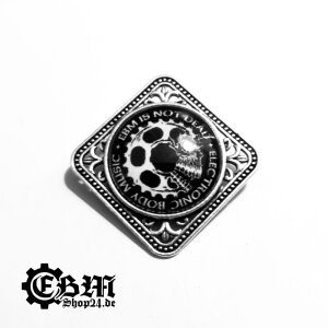 Lapel pin - EBM IS NOT DEAD