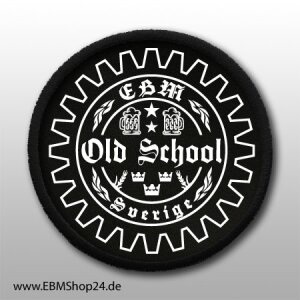 Aufnäher  EBM - Old School Schweden II