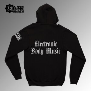 Hooded - Zipper - EBM - Three Symbols - W 3XL