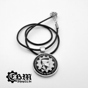 Collar - EBM IS OUR LIFE - Silver