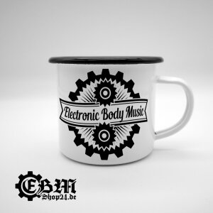 Emailletasse - EBM - Cogwheel