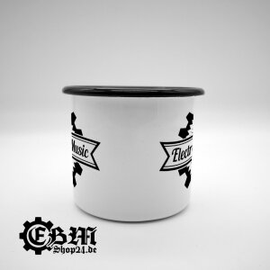 Enamel mug - EBM - Cogwheel