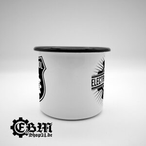 Enamel mug - Old EBM Gear Wheel