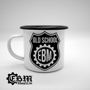 Enamel mug - Old EBM Gear Wheel
