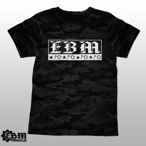 EBM - Three Symbols - CAMO - T-Shirt L