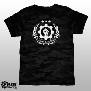 EBM Clenched Hand - CAMO - T-Shirt XL