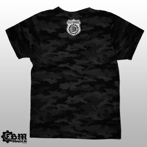 Old EBM Gear Wheell - CAMO - T-Shirt L