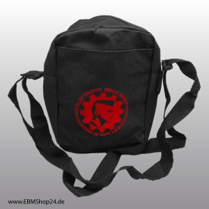 Tasche &quot;EBM IS OUR LIFE&quot; Rot