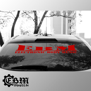 EBM - Aufkleber 580 x 190 mm (XXL) Innen (gespiegelt) Rot