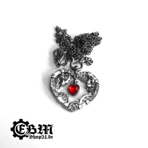 Pendants - Skull Gear Heart