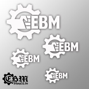 EBM - Rule of Thumb - Sticker 447 x 300 mm (XL) Outside (not mirrored) White