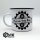 Enamel mug big - EBM - Cogwheel