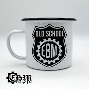 Emailletasse groß - Old EBM Gear Wheell