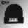 Knitted Hat - EBM GRAY white