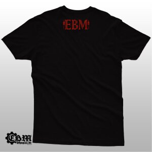 EBM Coat of arms wings - T-Shirt M rot