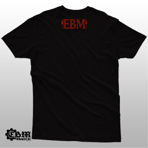 EBM Coat of arms wings - T-Shirt XL red