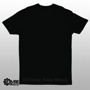 EBM Logo - T-Shirt - black on black XXL