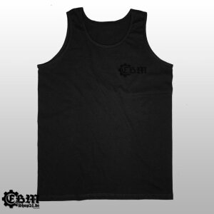 EBM Logo - Tank Top - black on black