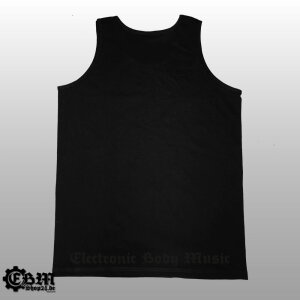 EBM Logo - Tank Top - black on black