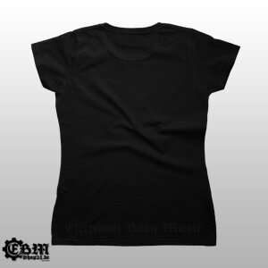 Girlie - EBM Logo - black on black XS