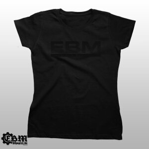 Girlie - EBM Lines - black on black S